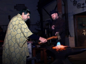 Performance art by Artist Michael Nolte