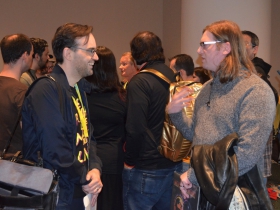 Video Game History Foundation founder and director Frank Cifaldi talks to a guest