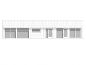 West elevation