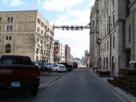 W. Juneau Ave. Looking East