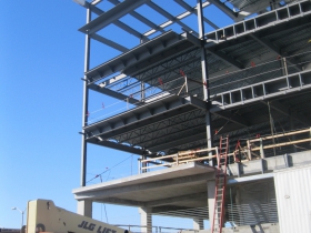 Pabst Professional Center under construction.