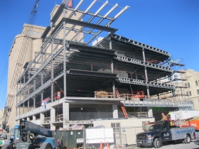 Pabst Professional Center under construction.