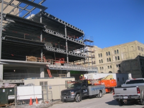 Pabst Professional Center under construction.