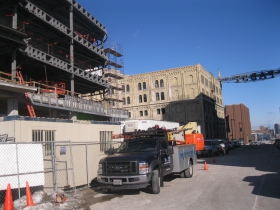 Pabst Professional Center under construction.