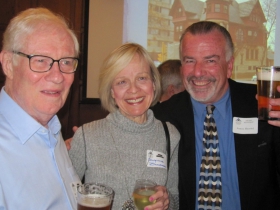 H. Russell Zimmermann, Georgianne Zimmermann and Jim Haertel