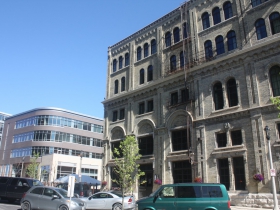 The old and the new at The Brewery