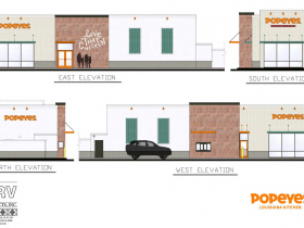 Popeye's Elevations