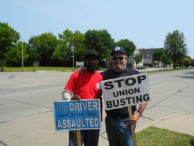MCTS Picketers