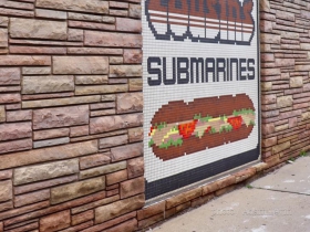 Cousins Subs' Mosaic Piece
