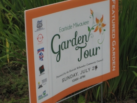 A free garden tour is certain to attract attention to a lovely neighborhood. Among the stops were tenant-maintained gardens, sure to inspire any landlord.