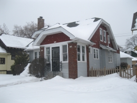 Hines' home.