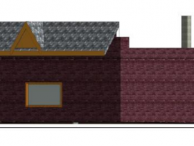 Trade School Right Elevation
