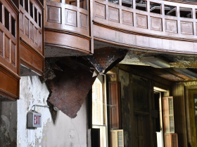 Ward Memorial Hall Falling Ceiling