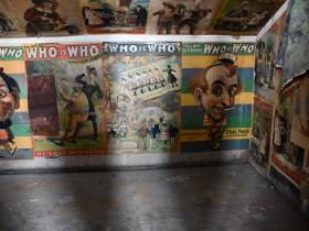 Ward Memorial Hall Room Displaying Previously Performed Shows