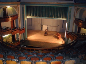 Ward Memorial Hall interior.