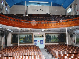 Ward Memorial Hall interior.