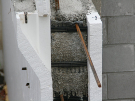 Insulated Concrete Form at Taxco Apartments