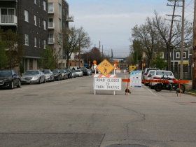 W. Washington St. Closure
