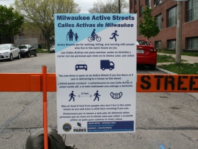 Active Streets Signage