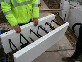 Insulated Concrete Form at Taxco Apartments