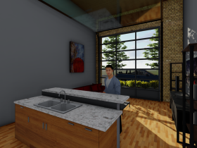 Lindsay Brothers Building Unit Rendering