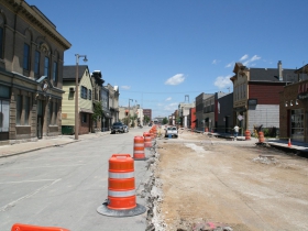 Looking North