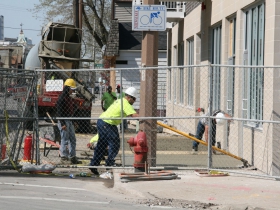 Sidewalk Construction