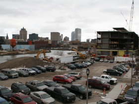 Skyline and Rite-Hite HQ