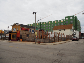 Zocalo Food Park and Taxco Apartments
