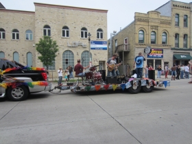 Band on a Float