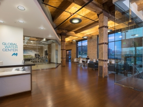Global Water Center interior