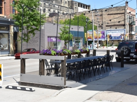 Parklet at Black Sheep