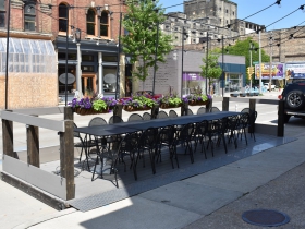 Parklet at Black Sheep