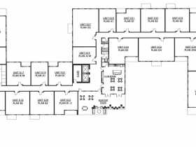 Floor 6 - 603-645 S. 6th St. - 2020