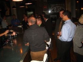 First Anniversary Gay and Lesbian Chamber of Commerce party.