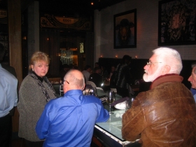 First Anniversary Gay and Lesbian Chamber of Commerce party.