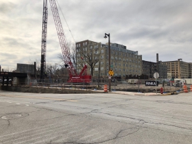 Pile Driving at The Yards