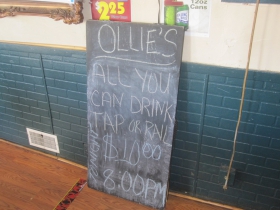 All You Can Drink Tap Or Rail