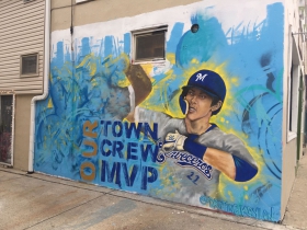 Christian Yelich Mural
