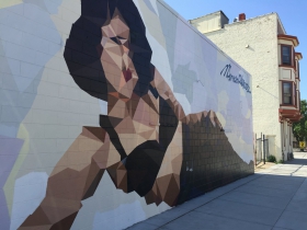 Mural of Selena by Mauricio Ramirez in Walker's Point
