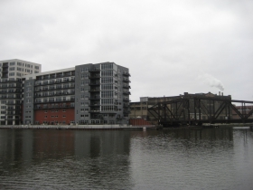 View of The Point on the River.