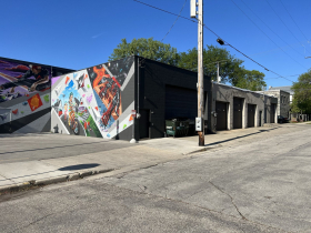 Adventure Rock Parking Lot and 215 W. Bruce St.