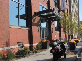 Global Water Center entrance
