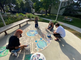 Painting at Eco-Arts Park