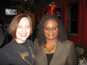 Jean Kies and Gwen Moore