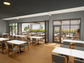 Movida at Hotel Madrid Expansion Rendering