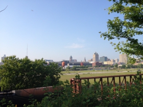 View of Downtown from The Yard