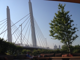 The viaduct viewed from The Yard