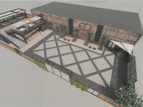 Second Second Patio Rendering