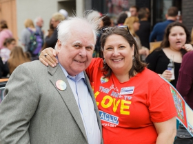 Ray Vahey and Kristin Hansen